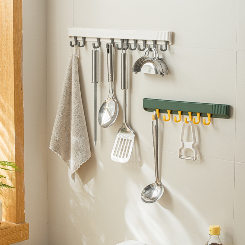 Móc Treo Đồ Gắn Tường Thanh Lịch Không Đục Lỗ Cho Nhà Bếp/Phòng Tắm