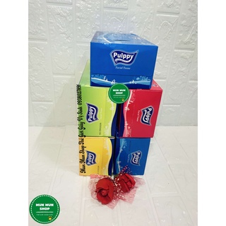 Giấy ăn loại rút Pulpyy hộp/180 tờ giá rẻ