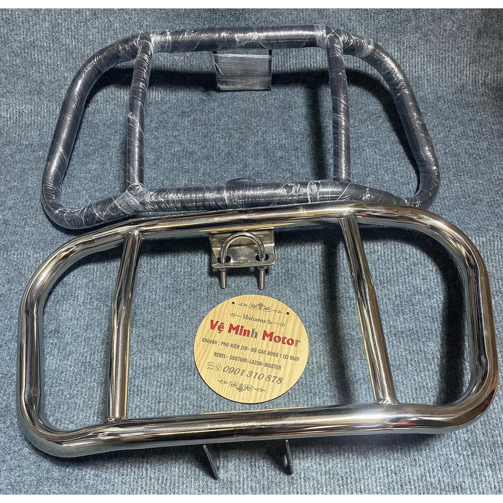 Chống đổ inox Husky 125,Gd110,Yb125,Wolf 125,W175,Hj 125,Su en125,150,Gn 125