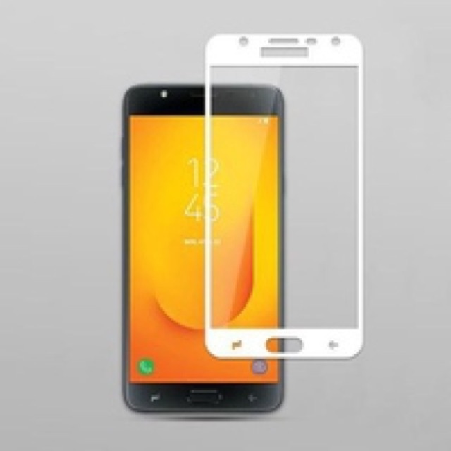 [ Đen,Trắng] Bộ 2 kính cường lực Sam sung J7 Duo,J7 Plus Hàng chuẩn loại1