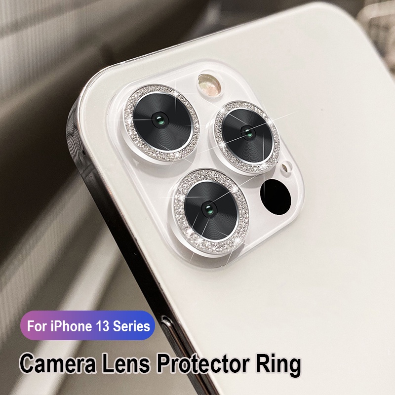Miếng dán đính đá bảo vệ ống kính camera cho điện thoại  IPhone 12 Pro Max, 12 Pro, 12, 12 Mini 11 PRO MAX
