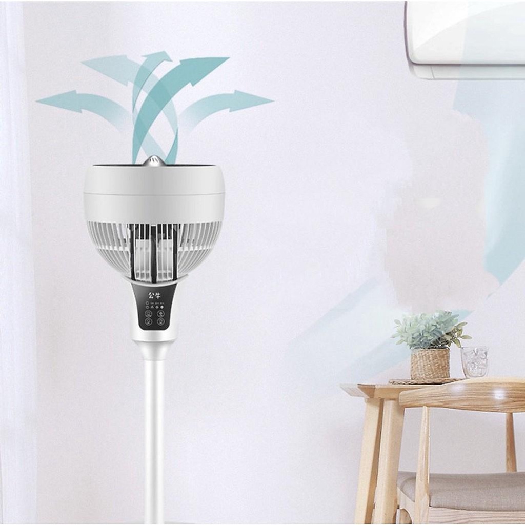 Quạt một phát mát cả nhà, quạt đứng điều hoà đối lưu có điều khiển từ xa xoay 360/4