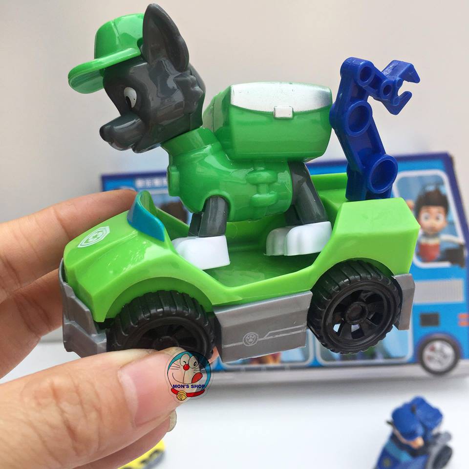 Hộp 6 chú chó cứu hộp Pawpatrol chạy trớn