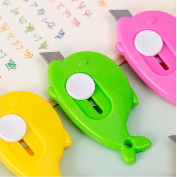 Dao Rọc Giấy mini cute, Cắt giấy văn phòng, Dụng cụ học sinh siêu tiện dụng