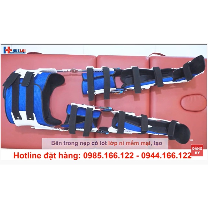 Nẹp Cố Định Hỗ Trợ Tập Đi Đứng Cho Người Tai Biến Người Yếu Liệt Chi Dưới Phục Hồi Chức Năng