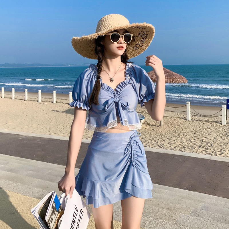 Bộ Bikini Thiết Kế Mới Quyến Rũ Thời Trang Theo Phong Cách Hàn Quốc Cho Nữ