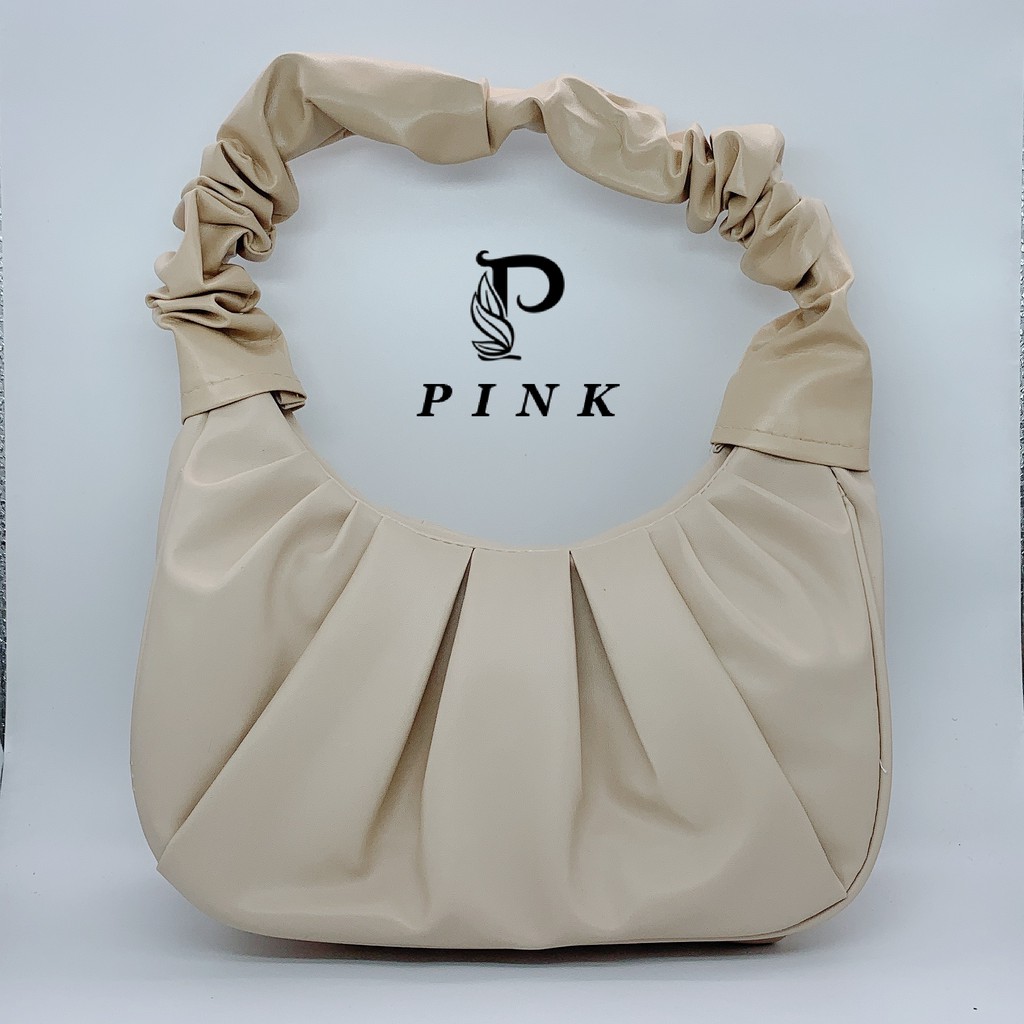 Túi xách kẹp nách nhăn , Túi xách nữ giá rẻ phong cách thời trang cực xinh P03 -  Pink Shop | BigBuy360 - bigbuy360.vn