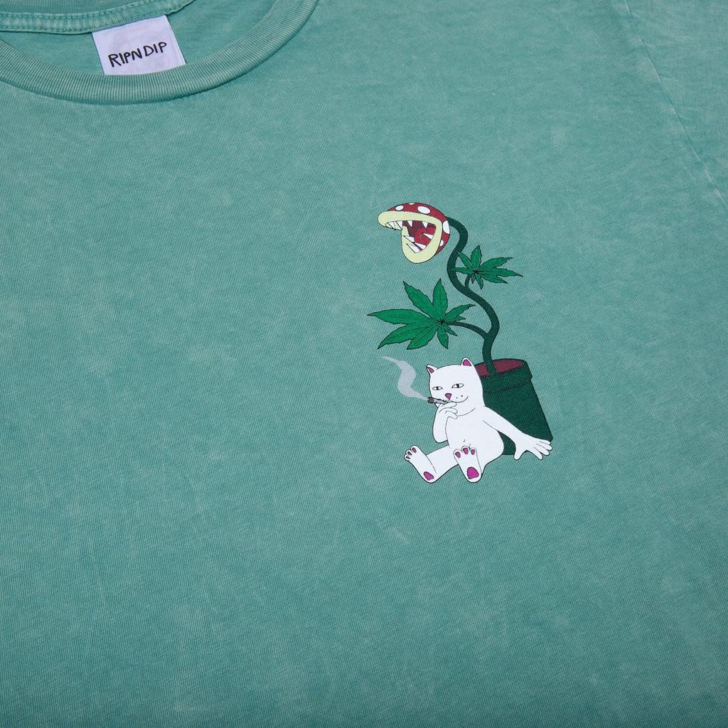 Áo thun RIPNDIP Herb Eaten (green wash) ( Chính hãng)