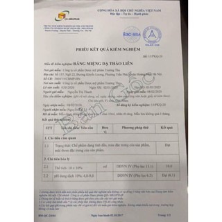 TINH DẦU RĂNG MIỆNG DẠ THẢO LIÊN