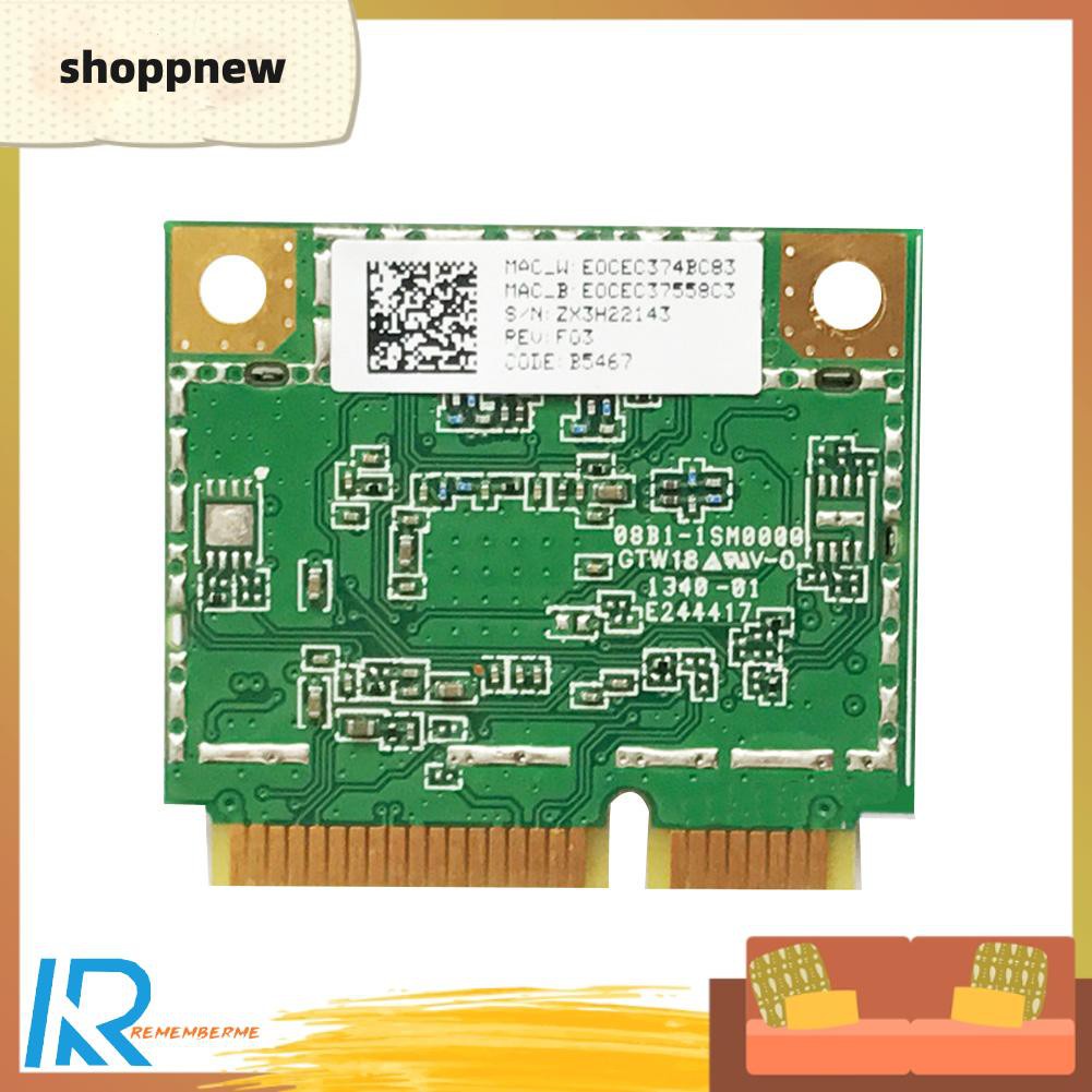 Card Mạng Không Dây Mini Pci-E 300mbps 2.4g / 5g Bluetooth 4.0 Thẻ | BigBuy360 - bigbuy360.vn