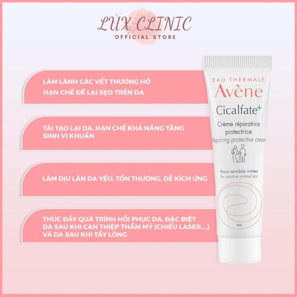 Kem dưỡng ẩm phục hồi da tổn thương Avène Cicalfate Repairing Cream 15ml/40ml