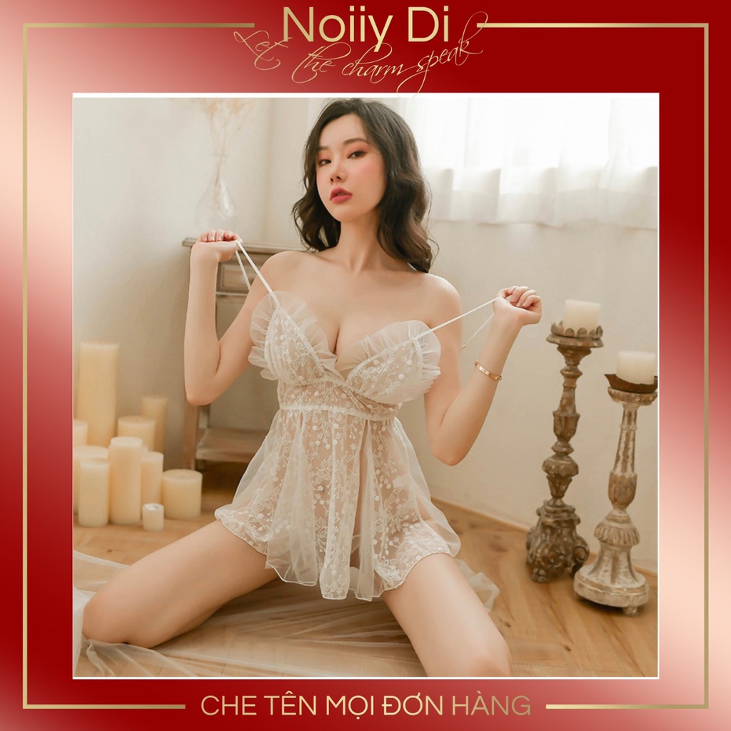 Đầm Ngủ Sexy 2 Dây Ren Quyến Rũ Gợi Cảm. Váy Ngủ Sexy Chất Vải Mềm Mịn Siêu Tôn Dáng.Mã 001 | BigBuy360 - bigbuy360.vn