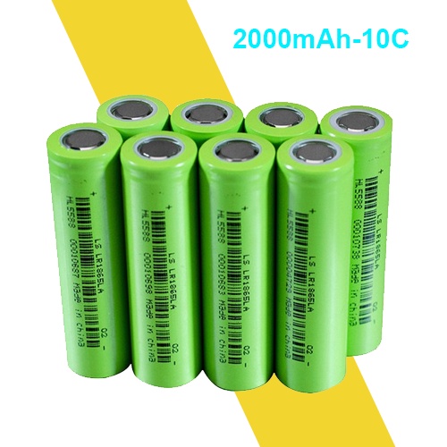 Cell Pin LS Lishen 18650 2000mAh 10C xả 20A