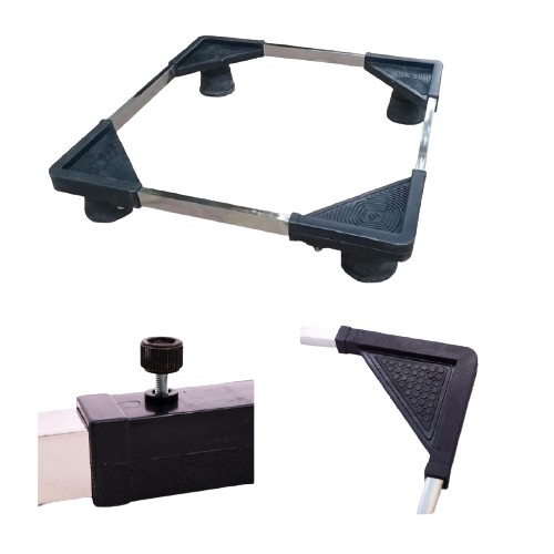 Kệ Chân Đế Để Tủ Lạnh Máy Giặt Đa Năng Không Bánh xe – có thể tăng giảm kích cỡ phù hợp mọi dòng máy hiện nay