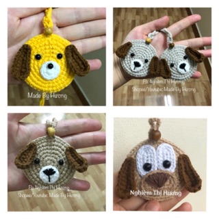 Túi đựng tỏi tránh vía made by hương bằng len cho bé và trẻ sơ sinh