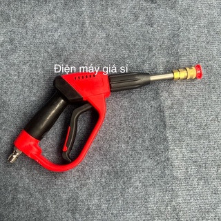Súng rửa xe cao áp ngắn tặng kèm béc xịt