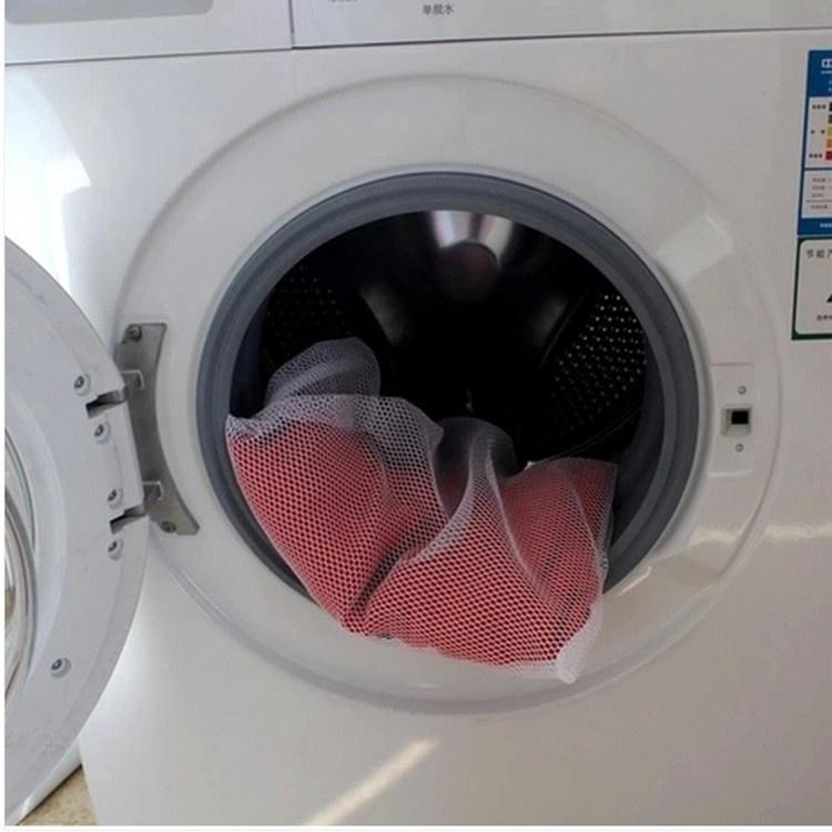 Túi lưới đựng đồ lót giặt có khóa kéo dùng