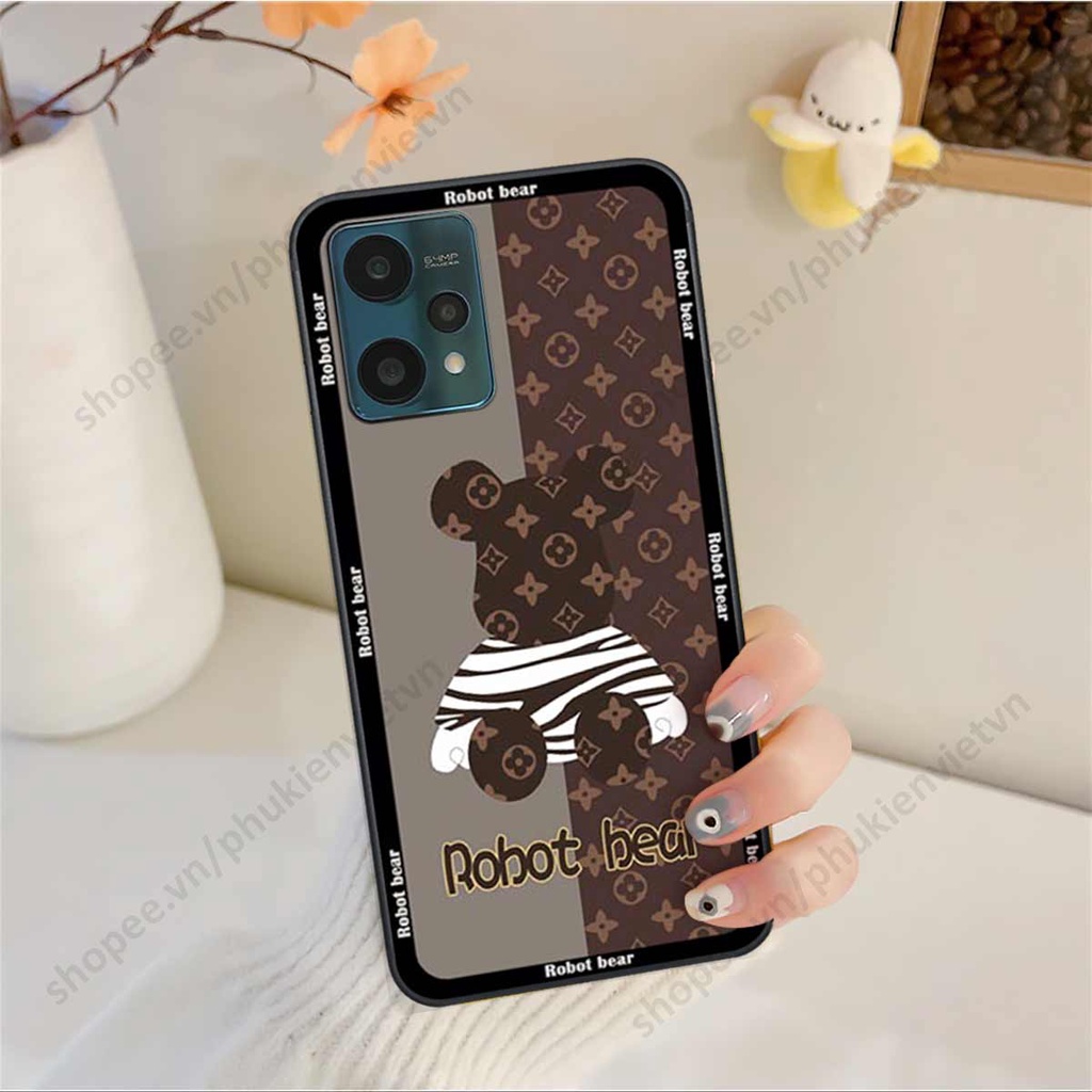 Ốp lưng điện thoại Realme Realme 9 4G / 9i / 9 Pro / 9 Pro+ 5G gấu robot bear, phi hành gia đẹp, vỏ ốp rẻ đẹp