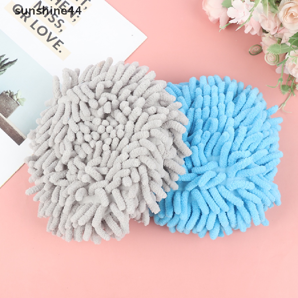 Khăn Lau Tay Bằng Vải Chenille Mềm Mại Nhanh Khô