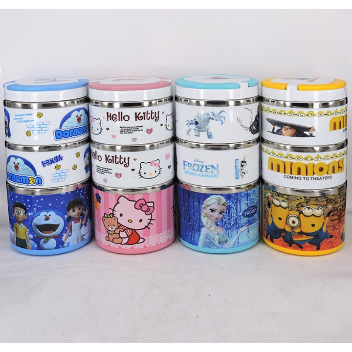 Hộp đựng cơm hello kitty - hộp cơm hello kitty