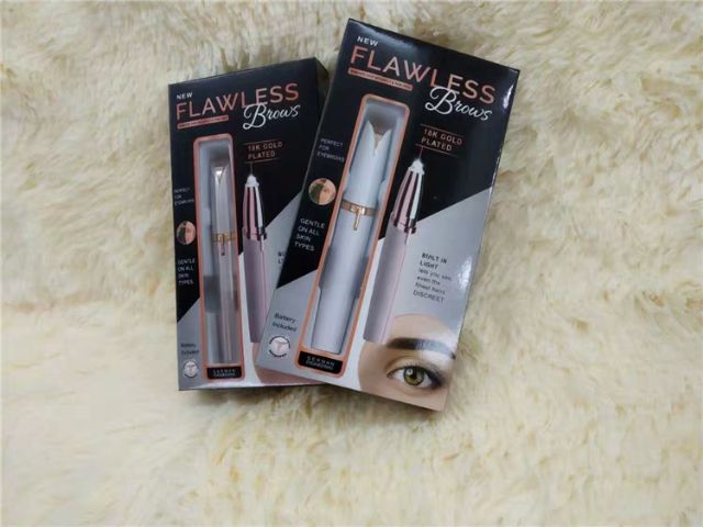 Máy tỉa lông mày tự động Flawless mạ vàng 24k