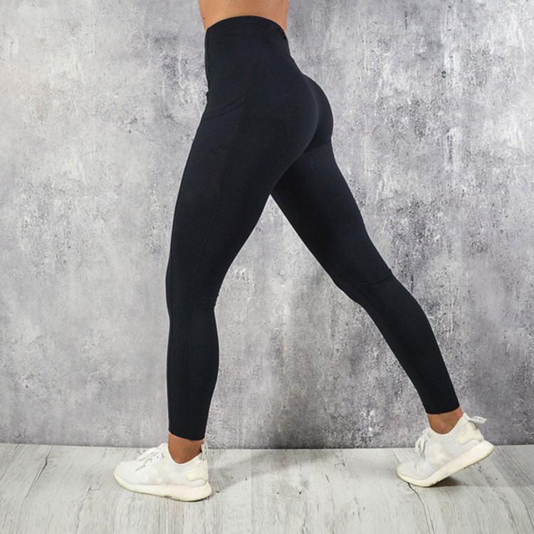 Quần tập dài Gym nữ cạp ,có túi,quần tập yoga, aerobic dài cạp cao tạo vóc dáng đep và gọi cảm