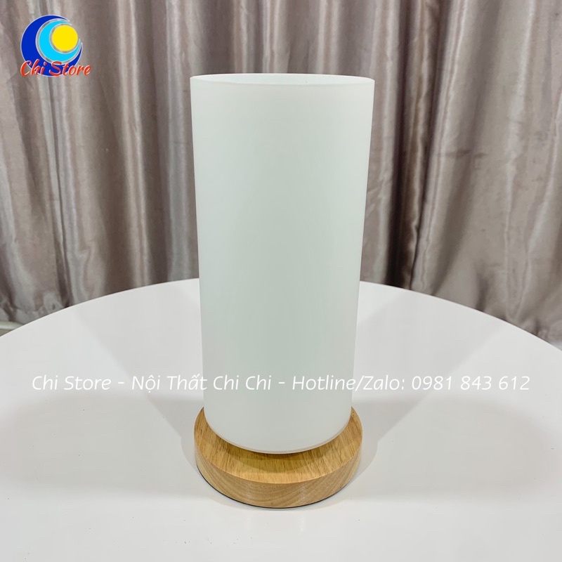 Đèn Ngủ Để Bàn Đế Gỗ Vàng Cao Cấp, Đèn Ngủ Gỗ Để Đầu Giường, Decor Trang Trí Hiện Đại