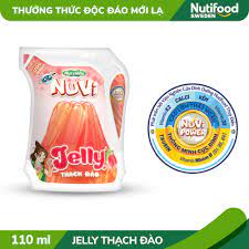 Thùng 24 Túi Nuvi Jelly Thạch Đào túi NuVi Power 110ml