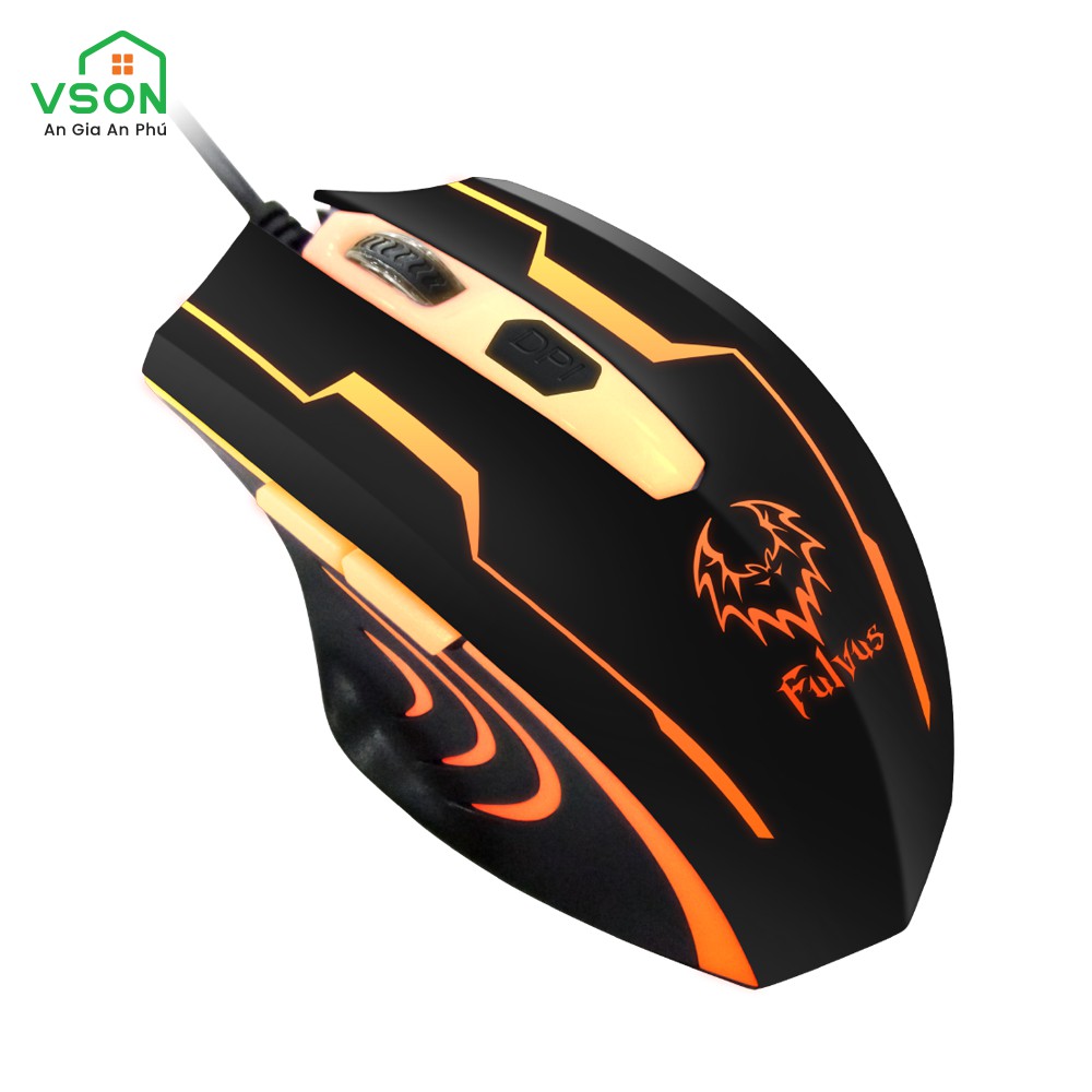 Chuột Máy Tính Gaming Có Dây Prolink Fulvus PMG9003 2400DPI RGB - Hàng Chính Hãng