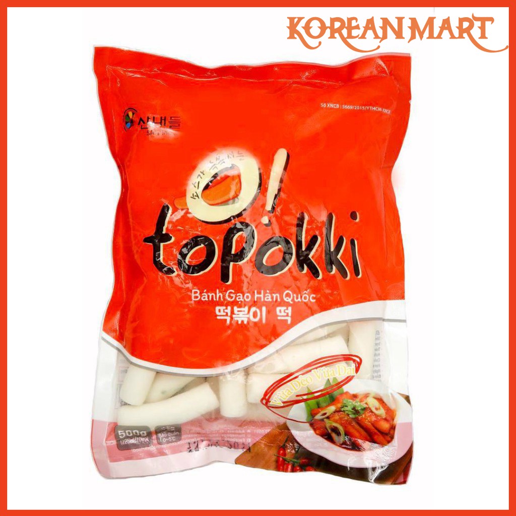 [KoreanMart] (COMBO) BÁNH GẠO HÀN QUỐC TOPOKKI 1KG KÈM SỐT 150G VÀ BỘT PHÔ MAI 100G ( TẶNG MÌ KHÔNG GIA VỊ OTTOGI )