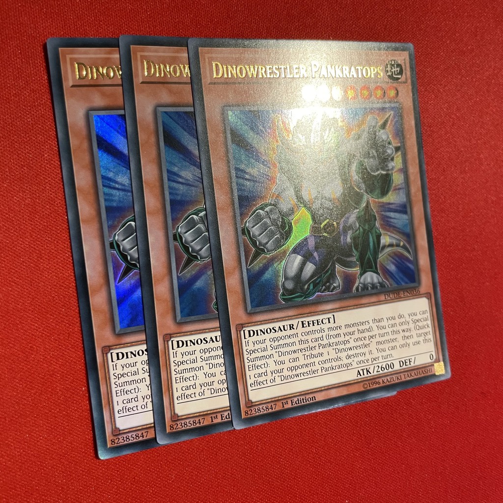 [EN]Thẻ Bài Yugioh Chính Hãng] Dinowrestler Pankratops