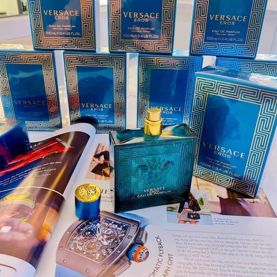 [HÀNG HOT] Nước hoa nam Versacee E-ros xanh 100ml | BigBuy360 - bigbuy360.vn