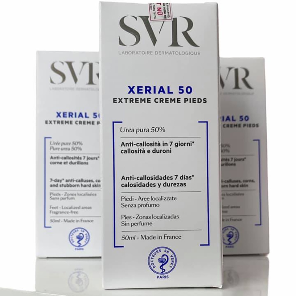 ✅ Kem Dưỡng Da Dưỡng Ẩm SVR Xerial 30 Creme Pieds 50ml - Kem Dưỡng Ẩm cho da rất khô, thô sần và nứt nẻ ở bàn chân