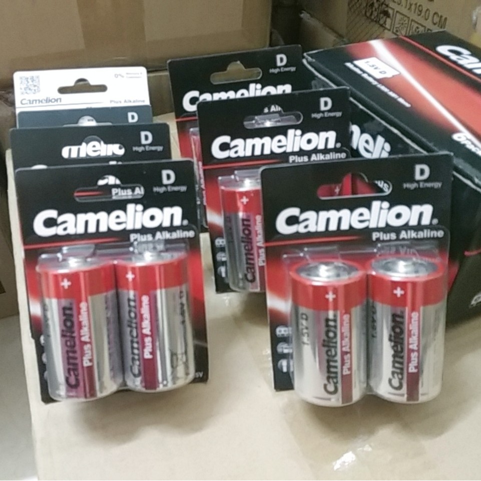 PIN ĐẠI PLUS ALKALINE LR20  CAMELION PIN D