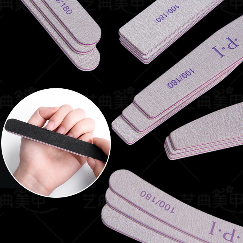 Cây Dũa Móng Tay Hai Mặt 100/180 Grit Tiện Dụng