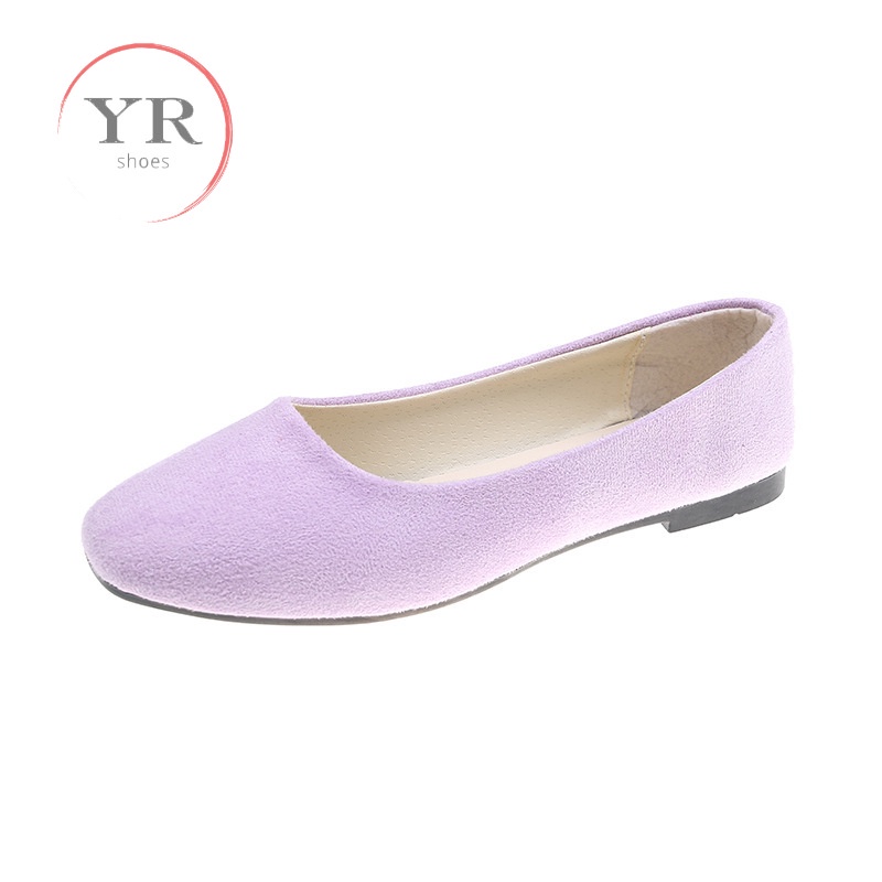 Giày Lười Da Lộn Plus Size 35-43