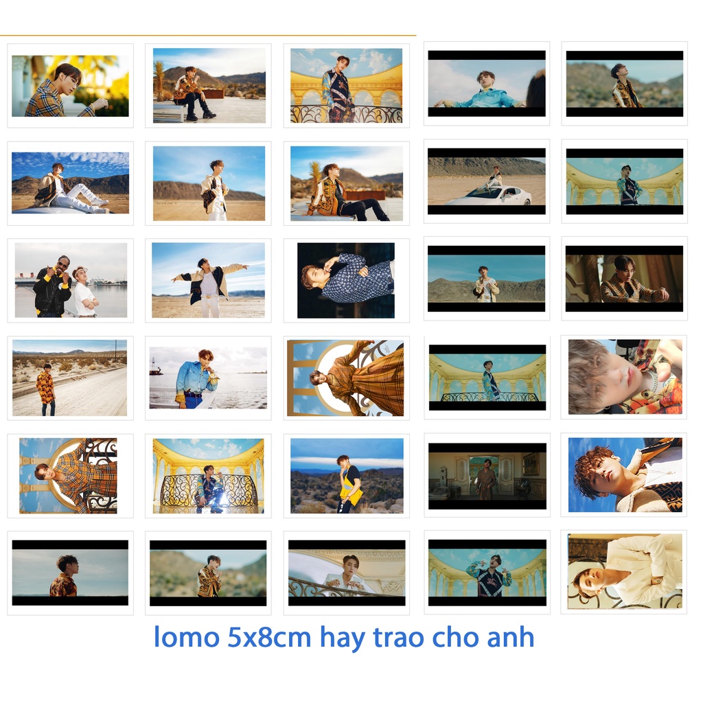 30 lomo Sơn Tùng MTP- muộn rồi mà sao còn, có chắc yêu là đây, chúng ta của hiện tại, nơi này có anh