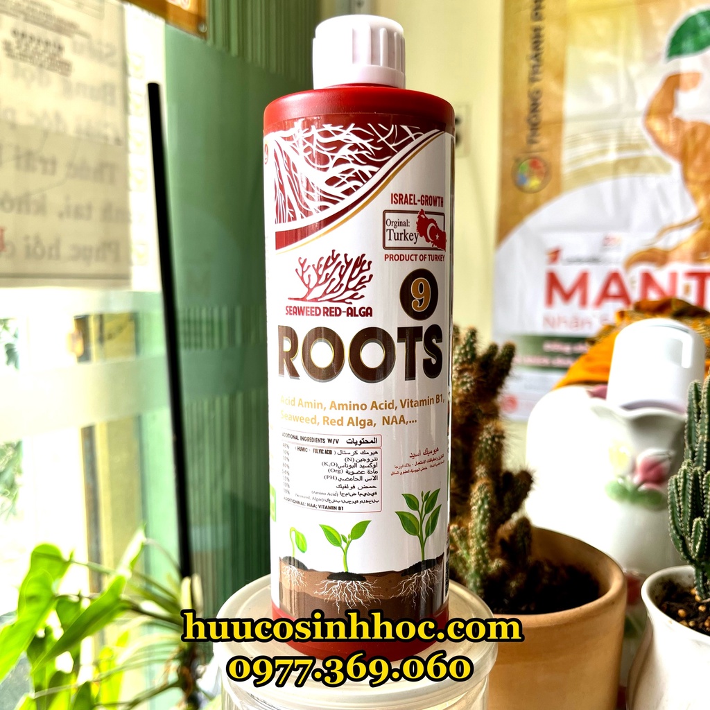 Siêu Ra Rễ, Kích Thích Sinh Trưởng, Phục Hồi Cây Trồng ROOTS 9 500ML