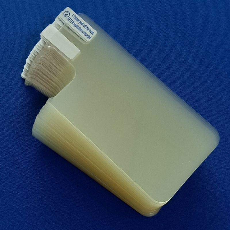 Miếng dán PET dẻo Mặt Sau iphone Trong Suốt &amp; Nhám full mã (tặng giấy lau 1-2)