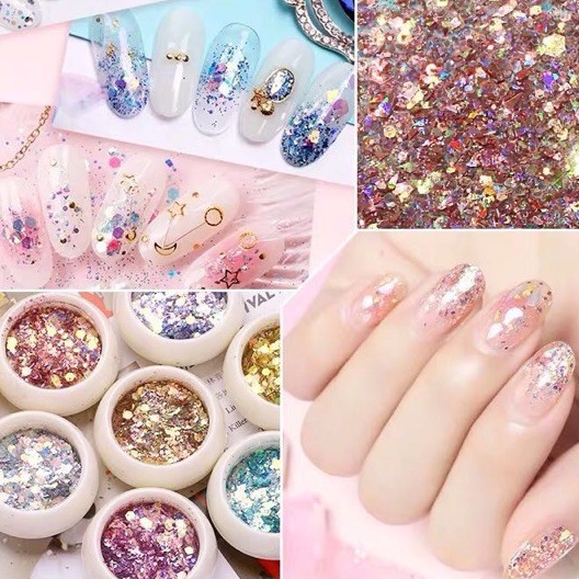 set nhũ vẩy cá nhũ 9d