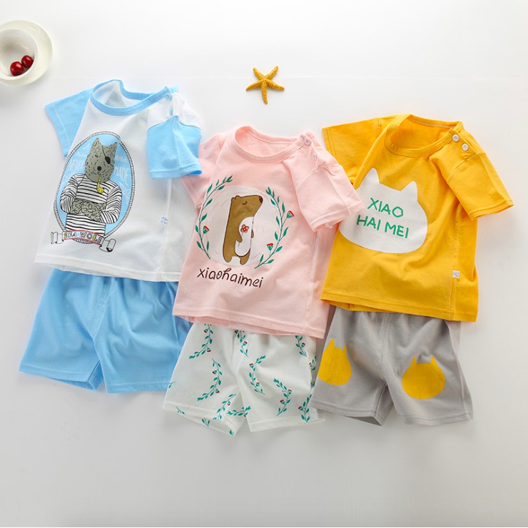 Bộ Đồ Ngủ Pijama Kiểu Dáng Xinh Xắn Dễ Thương Cho Các Bé