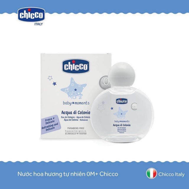 Nước hoa Chicco cho bé từ sơ sinh