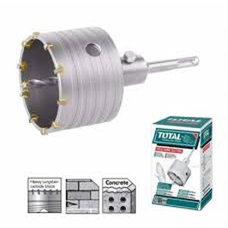 Bộ Mũi khoan khoét tường total  50 mm cần dài 110mm