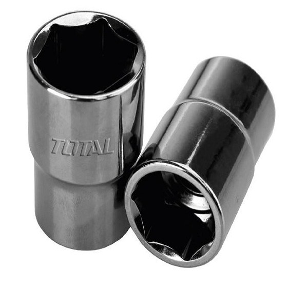 Đầu tuýp mở bugi 6 góc Total THTST12161