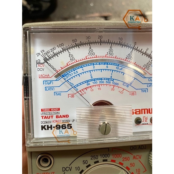ĐỒNG HỒ ĐO VẠN NĂNG SAMWA KH-965