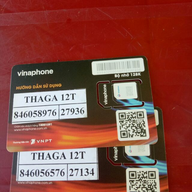 SIM 4G VINAPHON GÓI THAGA ĐĂNG KÝ 50K CÓ NGAY 120GB