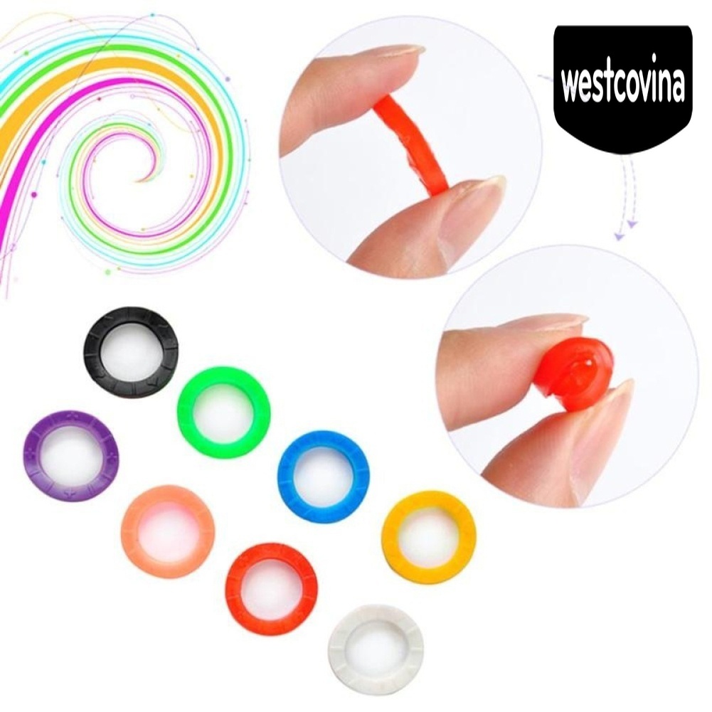 [Hot]☀ Bộ 24 Vỏ Bọc Chìa Khóa Bằng Silicon Thời Trang