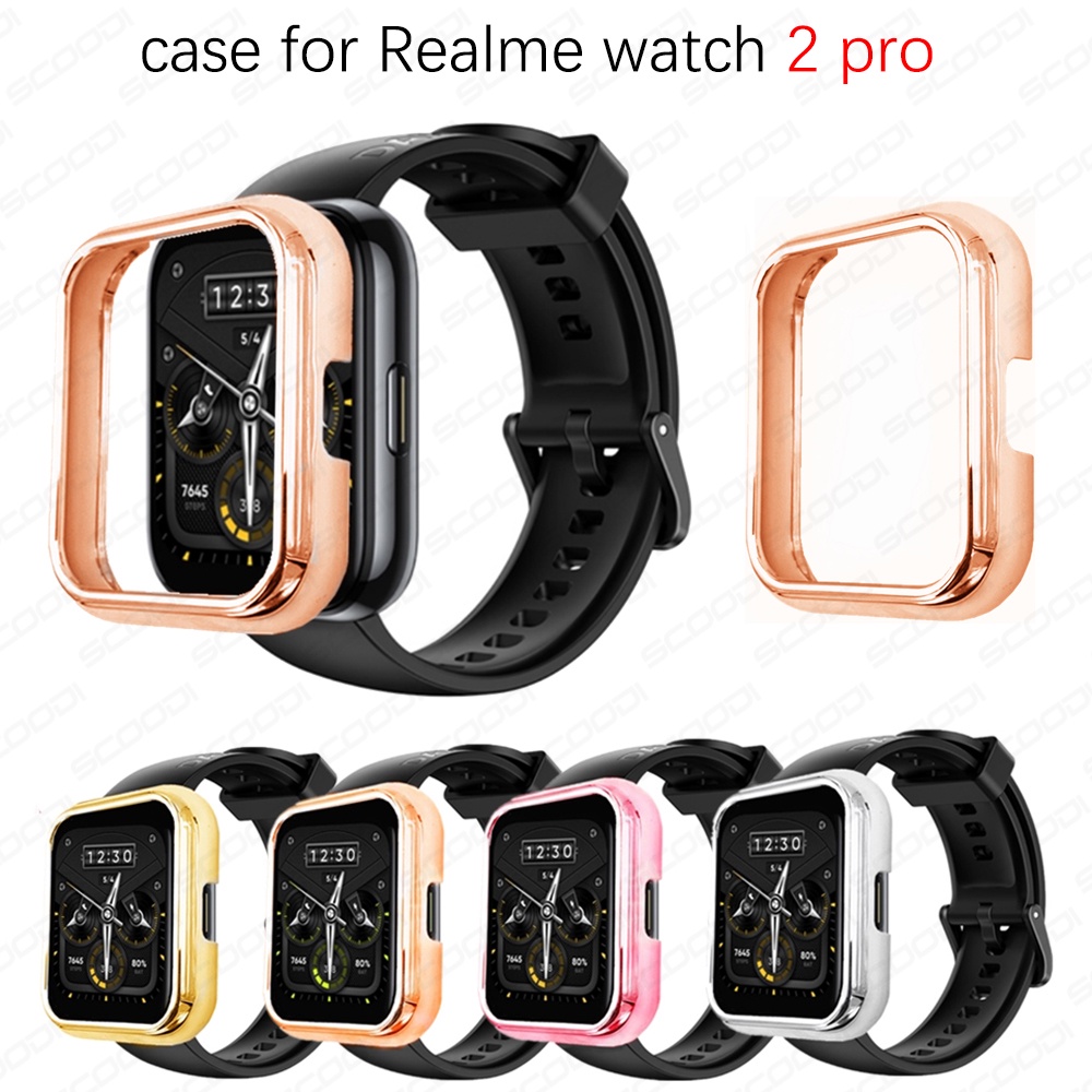 Ốp Điện Thoại Pc Cứng Mỏng Chống Va Đập Cho Realme Watch 2 Pro