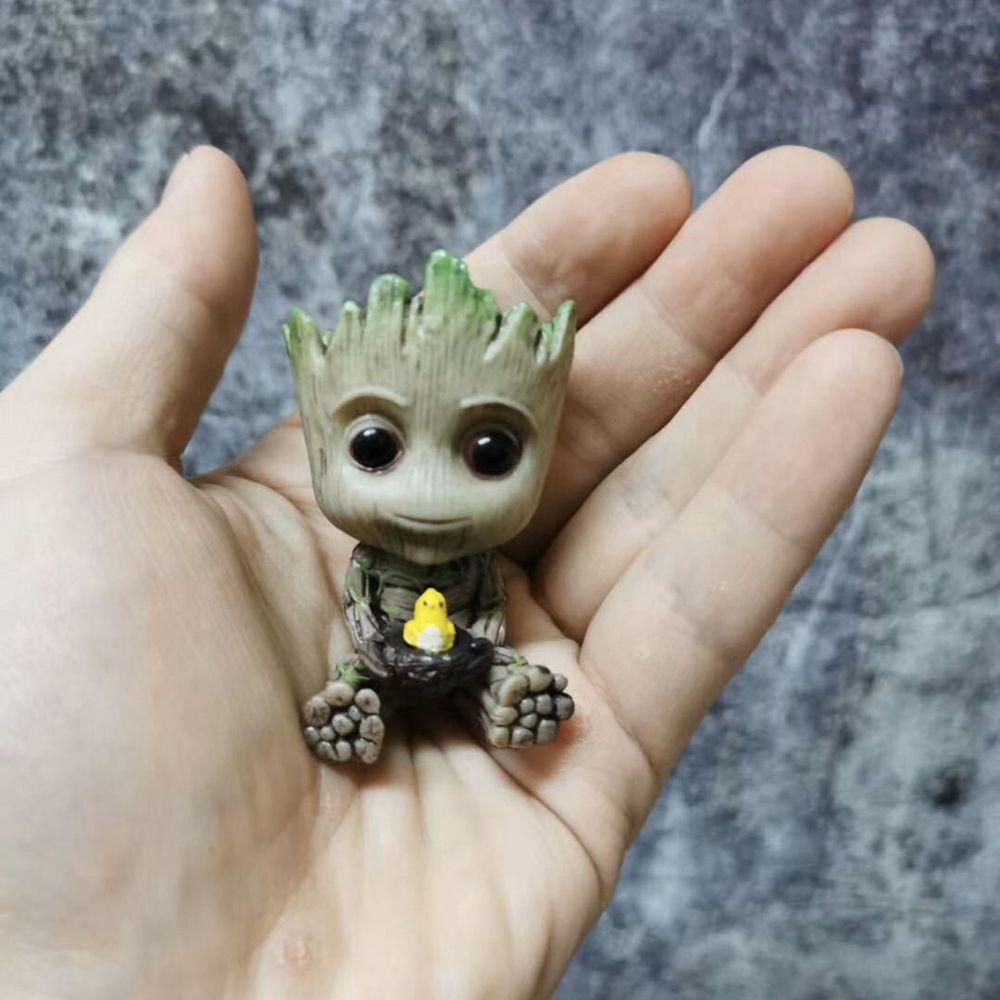 LILYES Mô Hình Nhân Vật Groot Phim Avengers Marvel Trang Trí Xe Hơi