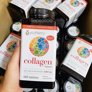 Collagen Mỹ Chống Lão Hoá Youtheory Collagen Advanced Formula 390 Viên
